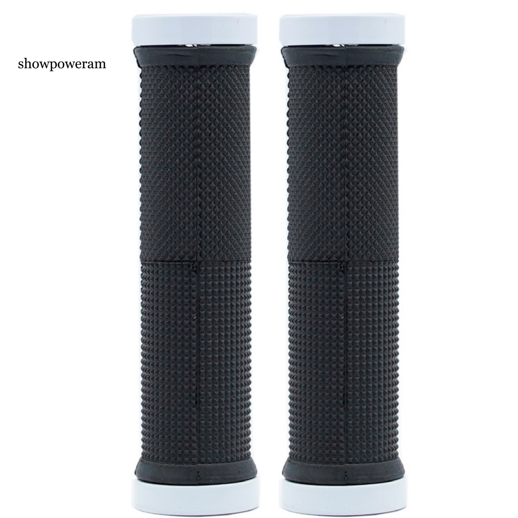 Bộ 2 Vỏ Bọc Tay Lái Xe Đạp MTB Bằng Cao Su Chống Trượt Kèm Móc Khóa Tiện Dụng