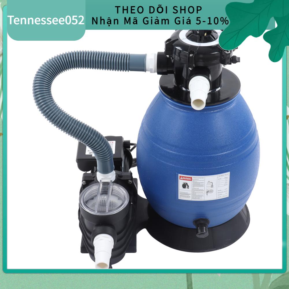 Tennessee052 Bộ lọc cát 370W với máy bơm bể bơi ống đựng công suất lớn cho hồ trên mặt đất