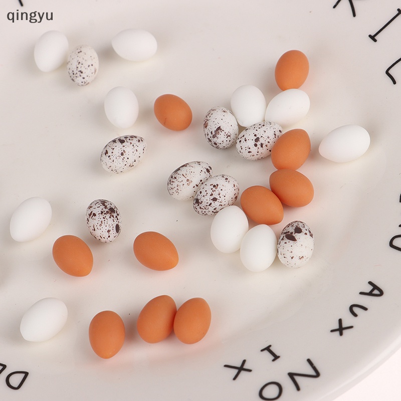 Bộ 10 Quả Trứng Đồ Chơi Trang Trí Nhà Búp Bê