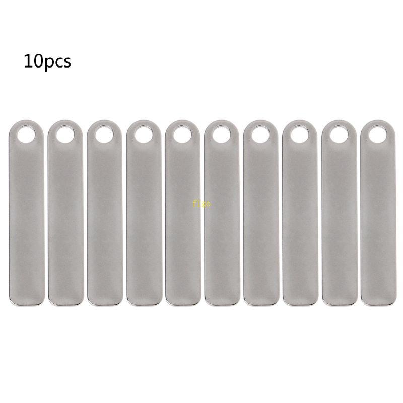 Set 10 Móc Khóa Điêu Khắc Số Điện Thoại Chống Thất Lạc