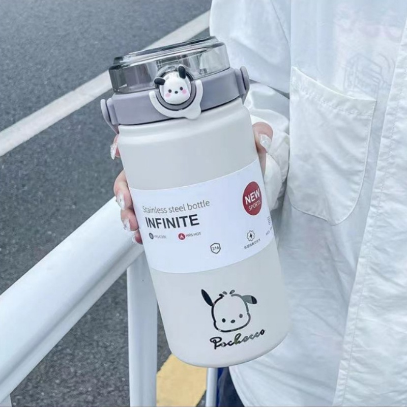 Miếng Dán Kim Loại Chống Thấm Nước Họa Tiết Hoạt Hình Hellokitty Pompom Purin Kuromi Mymelody Pochacco Cinnamorol