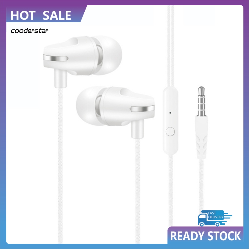 Tai Nghe Nhét Tai Chống Ồn Có Micro Tiện Dụng Cho Điện Thoại