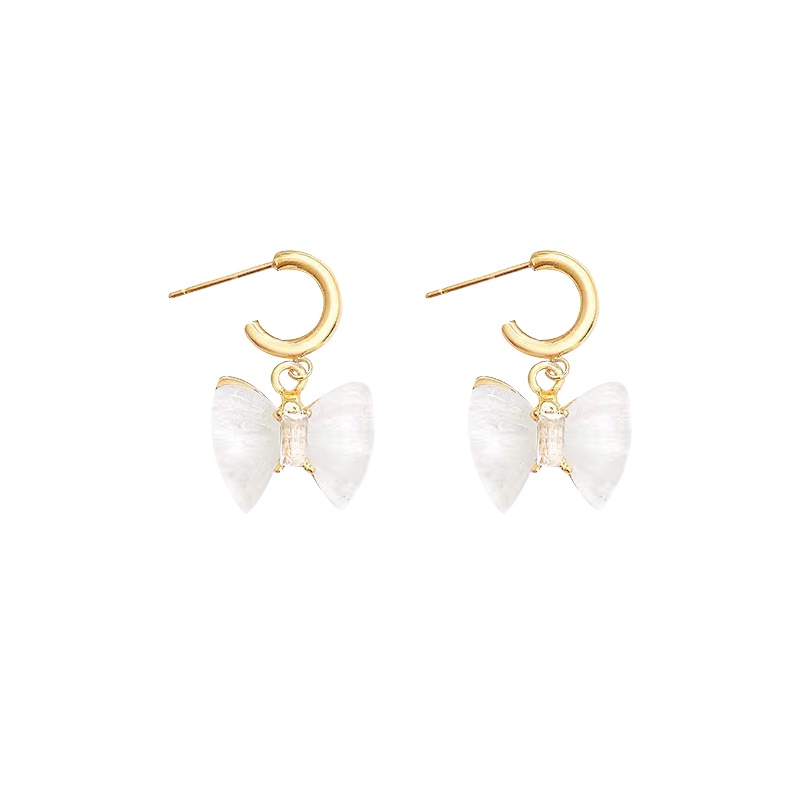 Khuyên Tai Hình Nơ Phong Cách Mới Dành Cho Bạn Nữ