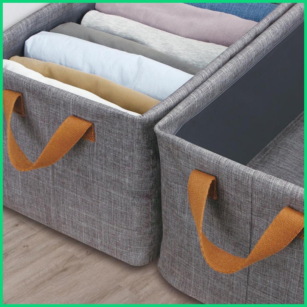 Hộp Đựng Đồ Chơi / Sách Kích Thước Lớn Có Thể Gấp Gọn Tiện Dụng Cho jiwvn Jwvn