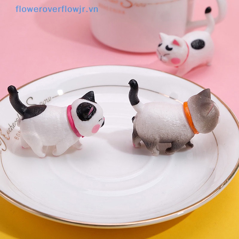 Mô Hình Chú Mèo Đồ Chơi Trang Trí Nhà Cửa