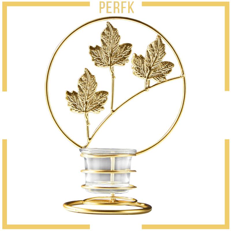 Giá Đỡ Nến Hình Chiếc Lá Bằng Kim Loại Trang Trí Tiệc Cưới / Năm Mới