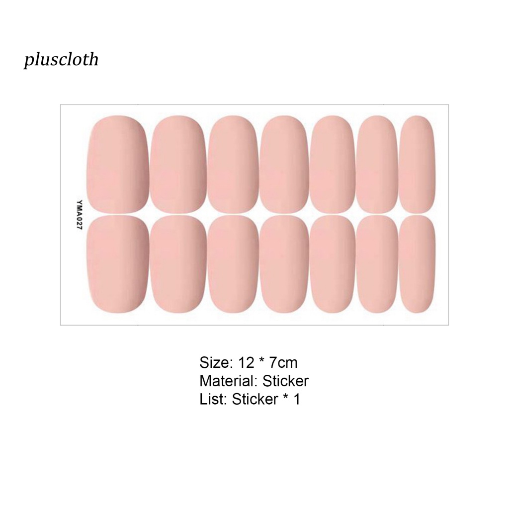 Miếng Dán Móng Tay Tự Dính Siêu Mỏng Cho Nữ