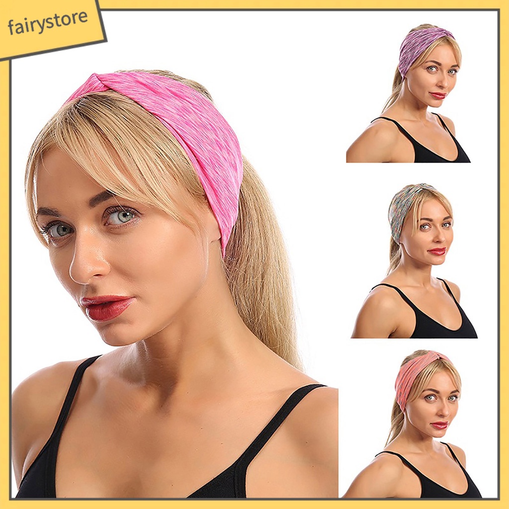 Băng Đô Lụa Sữa Chống Mồ Hôi Cho Nữ Tập Yoga