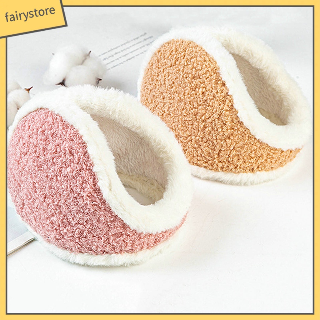 Bông Chụp Tai Giữ Ấm Mùa Đông Co Giãn Phối Màu Dễ Thương