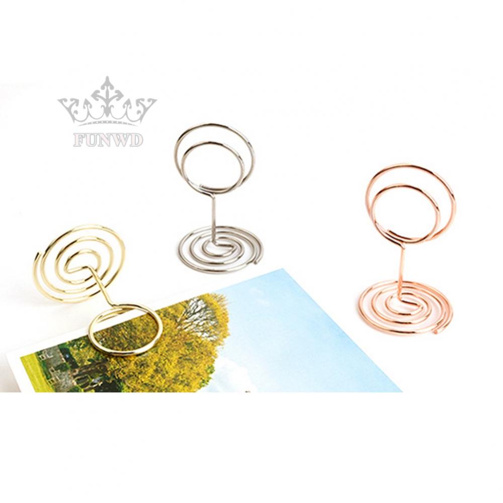 Kẹp Thẻ Bằng Sắt Hình Trái Tim Rộng 31mm Rộng 50mm