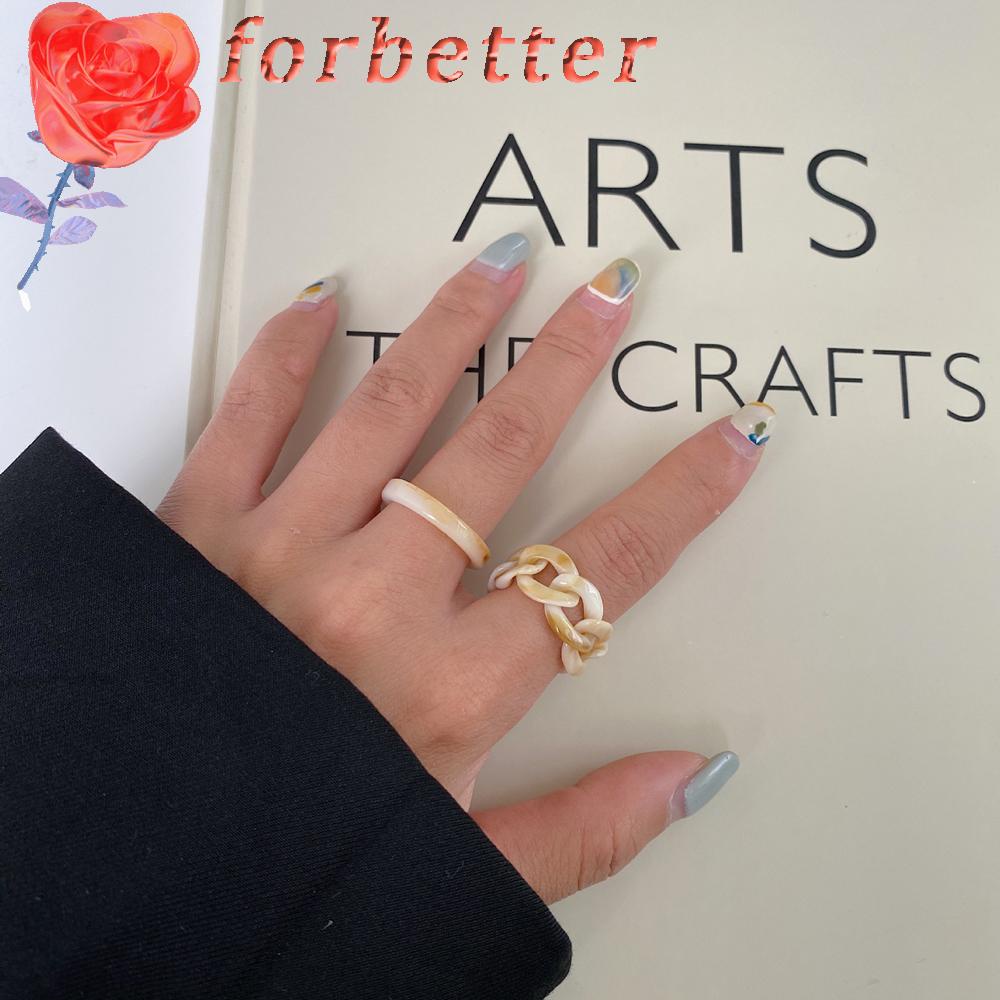 Bộ Nhẫn Đính Đá Thời Trang Hàn Quốc Cho Nữ