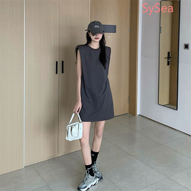 Đầm Dáng Rộng Plus Size Phong Cách Hàn Quốc Thời Trang Mùa Hè Cho Nữ