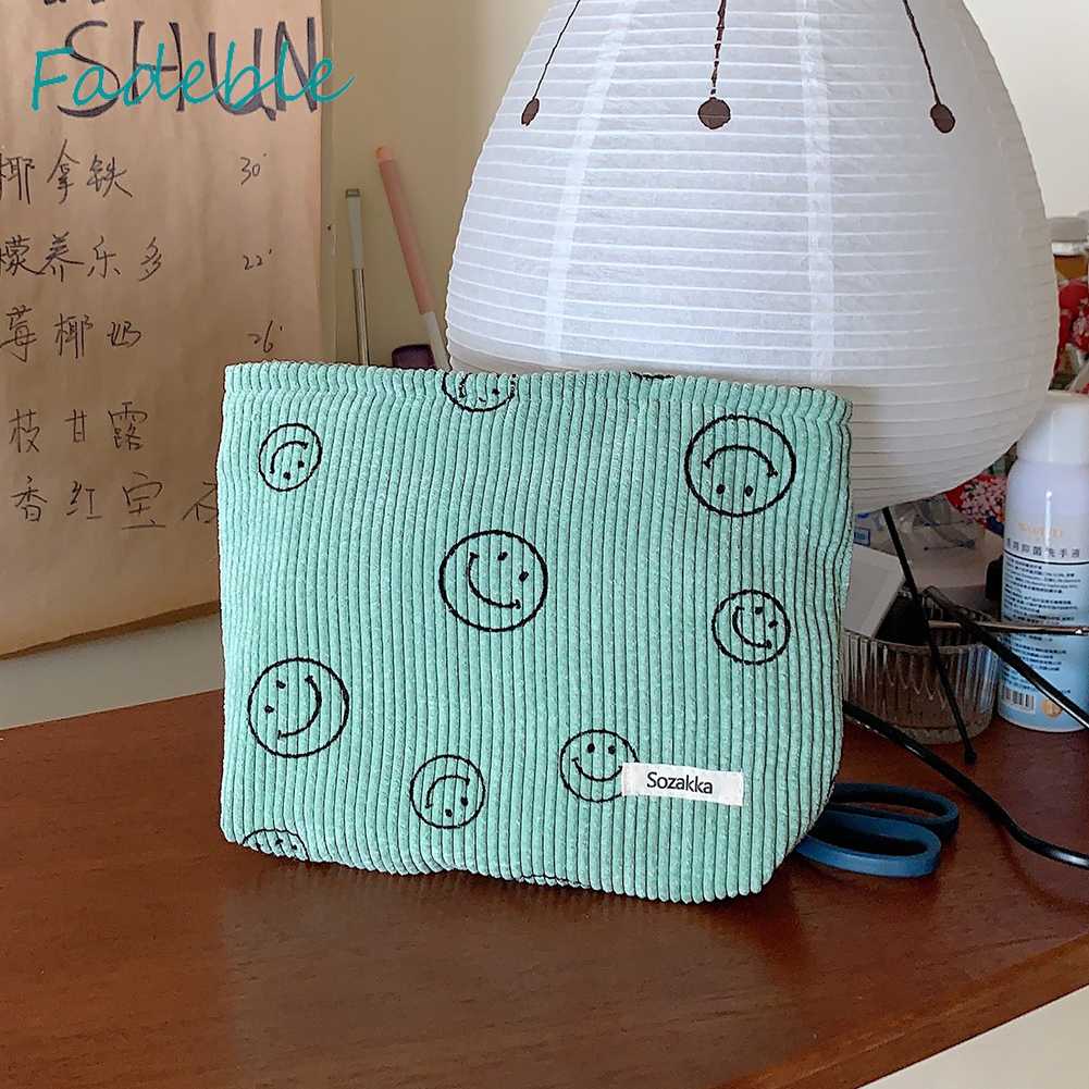 Túi Đựng Mỹ Phẩm Bằng Vải Nhung Có Thể Giặt Sạch Tiện Dụng