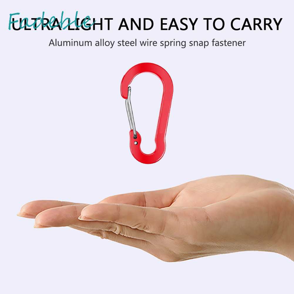 Set 6 Kẹp Treo Đồ Đa Năng Tiện Lợi Khi Đi Cắm Trại