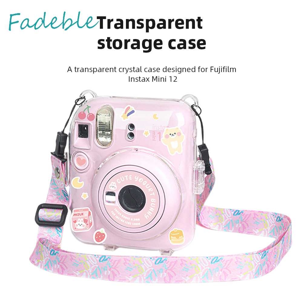 Ốp Bảo Vệ Máy Ảnh Kèm Dây Đeo Thời Trang Cho Mini