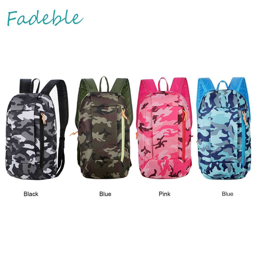 Ba Lô Leo Núi Dung Tích 10L Chống Thấm Nước Hoạ Tiết Lính Cho Nam Và