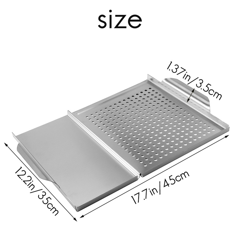 Vỉ Nướng Bbq Có Lỗ Tiện Dụng Cho Hoạt Động Ngoài Trời