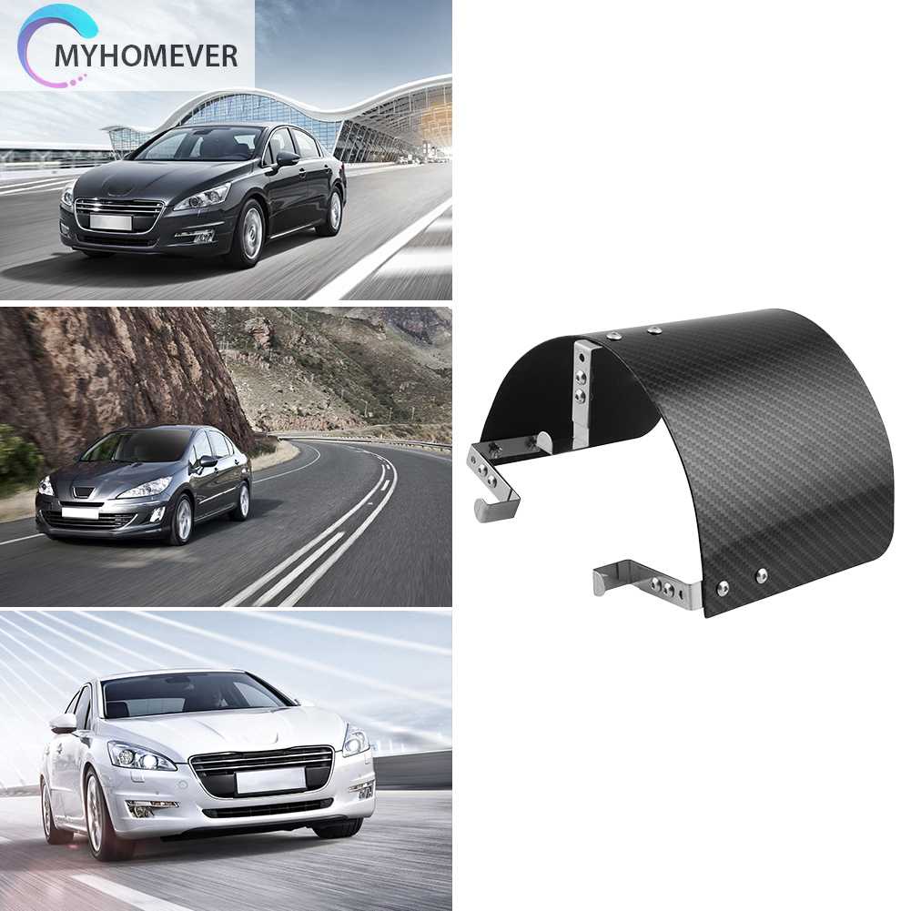 Ốp Bọc Bộ Lọc Khí Hình Nón Bằng Sợi Carbon Cho Cổ 2.5-5.5 inch