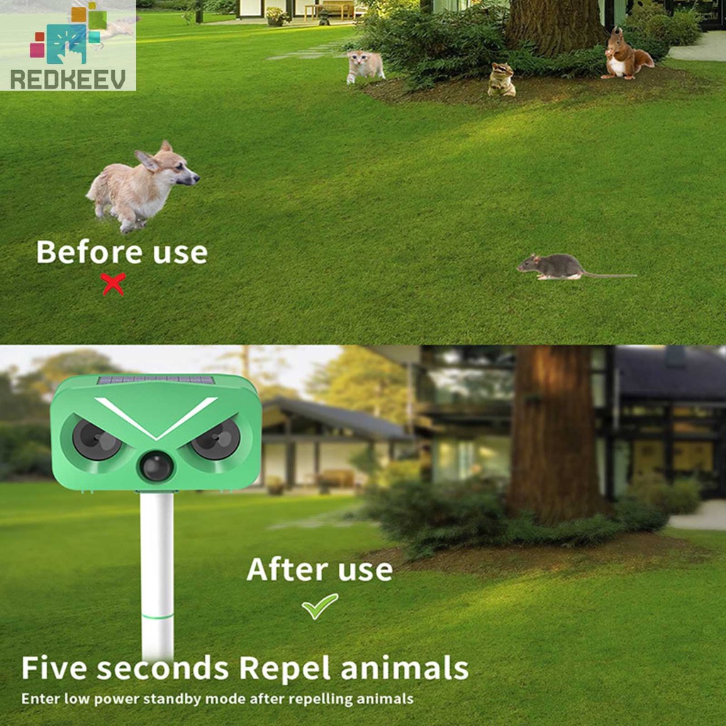 Thiết Bị Đuổi Chuột Bằng Sóng Siêu Âm IP66