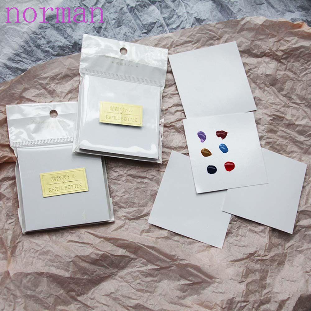 Bảng Màu Vẽ Móng Tay Bằng Giấy Chống Nước Không Nhòe Dùng Một Lần Tiện Dụng