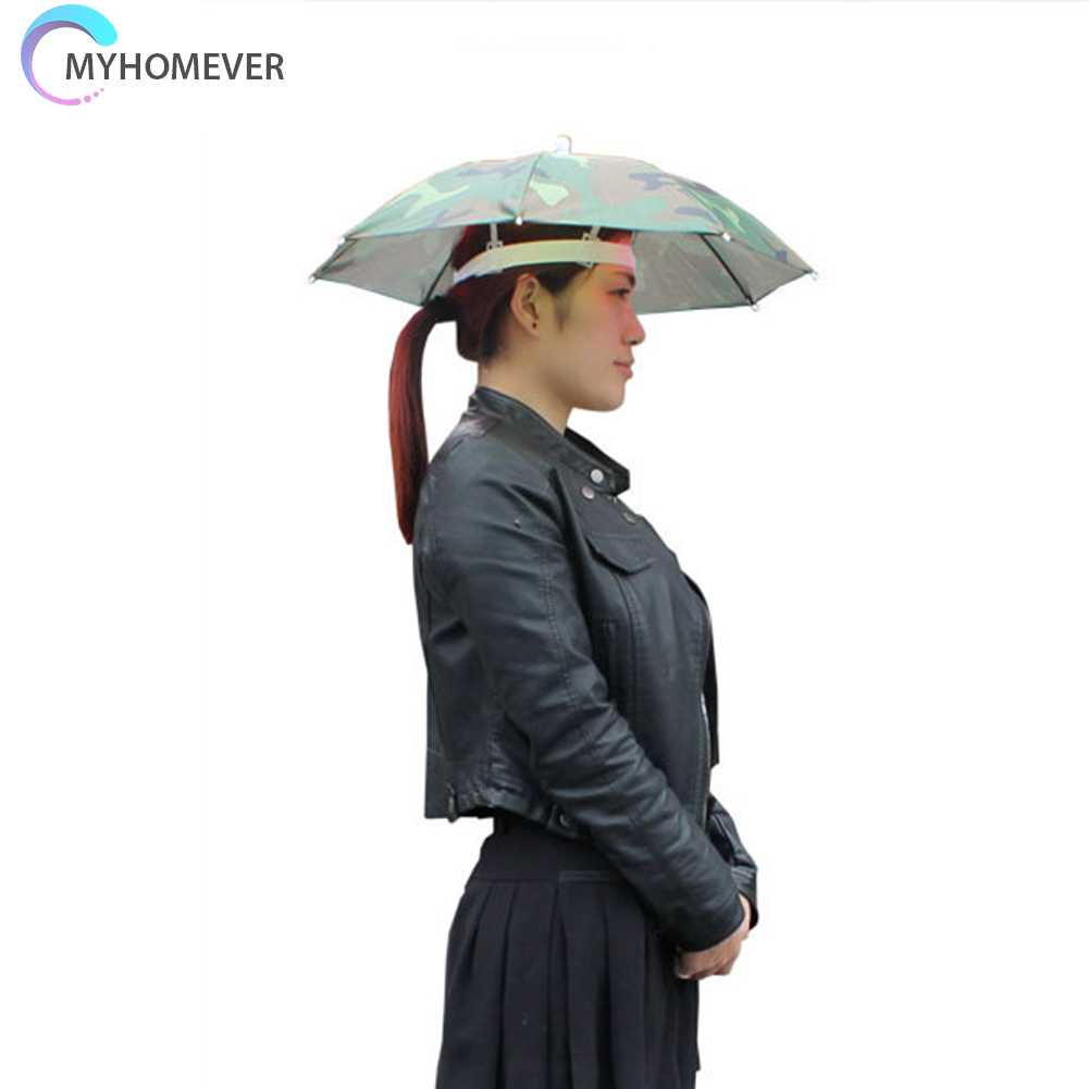 Mũ Dù Chống Nắng Gấp Gọn Điều Chỉnh Được Cho Hoạt Động Ngoài Trời