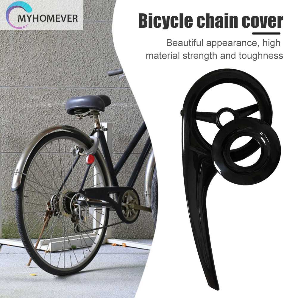 Vỏ Nhựa Bảo Vệ Dây Xích Xe Đạp 40-44 Răng Màu Đen