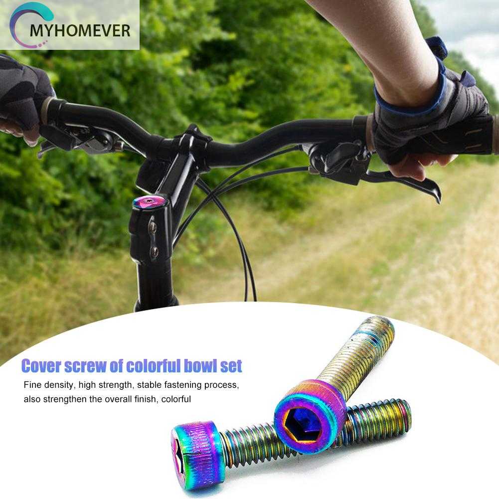 Set 2 Nắp Đậy Ốc Vít M6 30mm Chuyên Dụng Dành Cho Phuộc Trước Xe Đạp