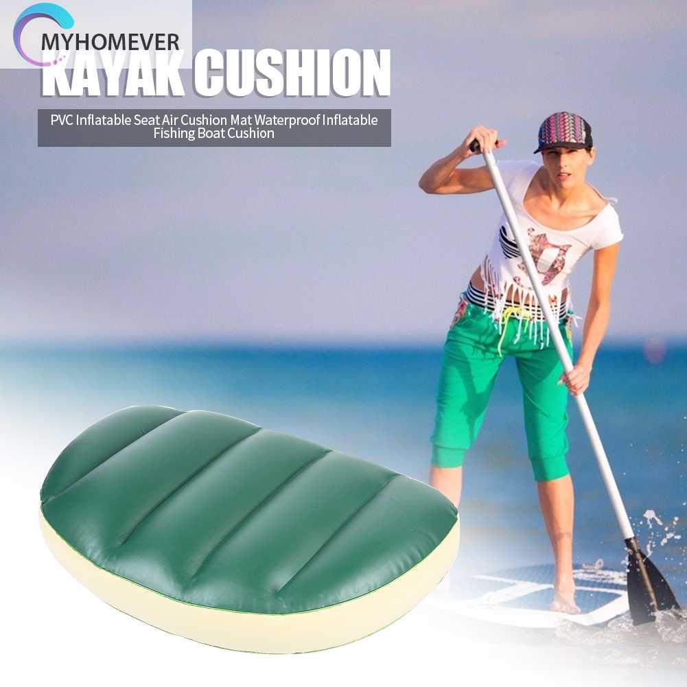 Đệm Ngồi Bơm Hơi Bằng PVC Bền Dành Cho Thuyền Kayak / Câu Cá