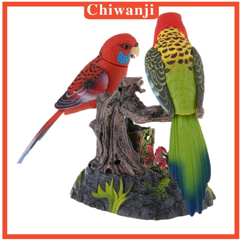 [Chiwanji] Bộ Phận Hát Bằng Giọng Nói Phát Ra Tiếng Kêu Khi Hát Chim Vẹt Với Âm Thanh Thật Và Chuyển Động