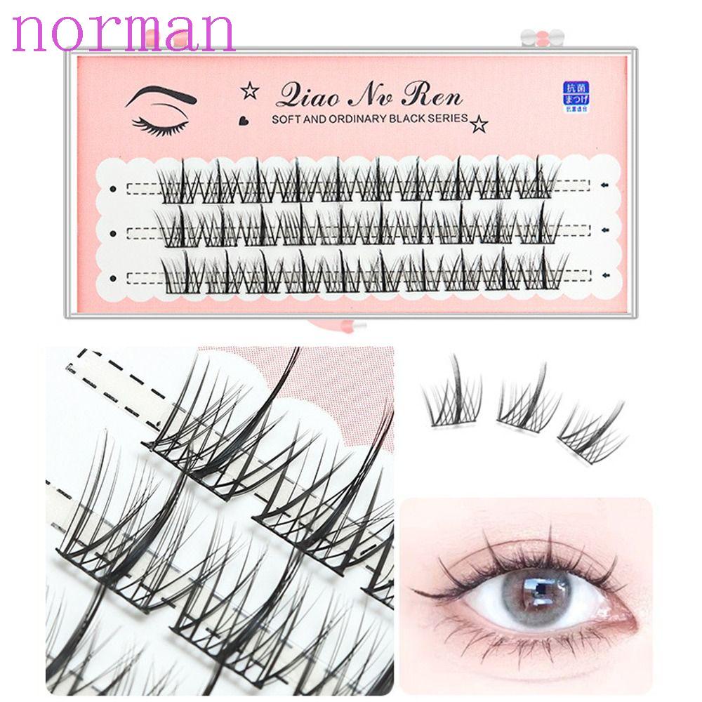 Norman Cặp Lông Mi Giả Dài Trang Điểm Tự Làm Lâu Trôi Cho Nữ