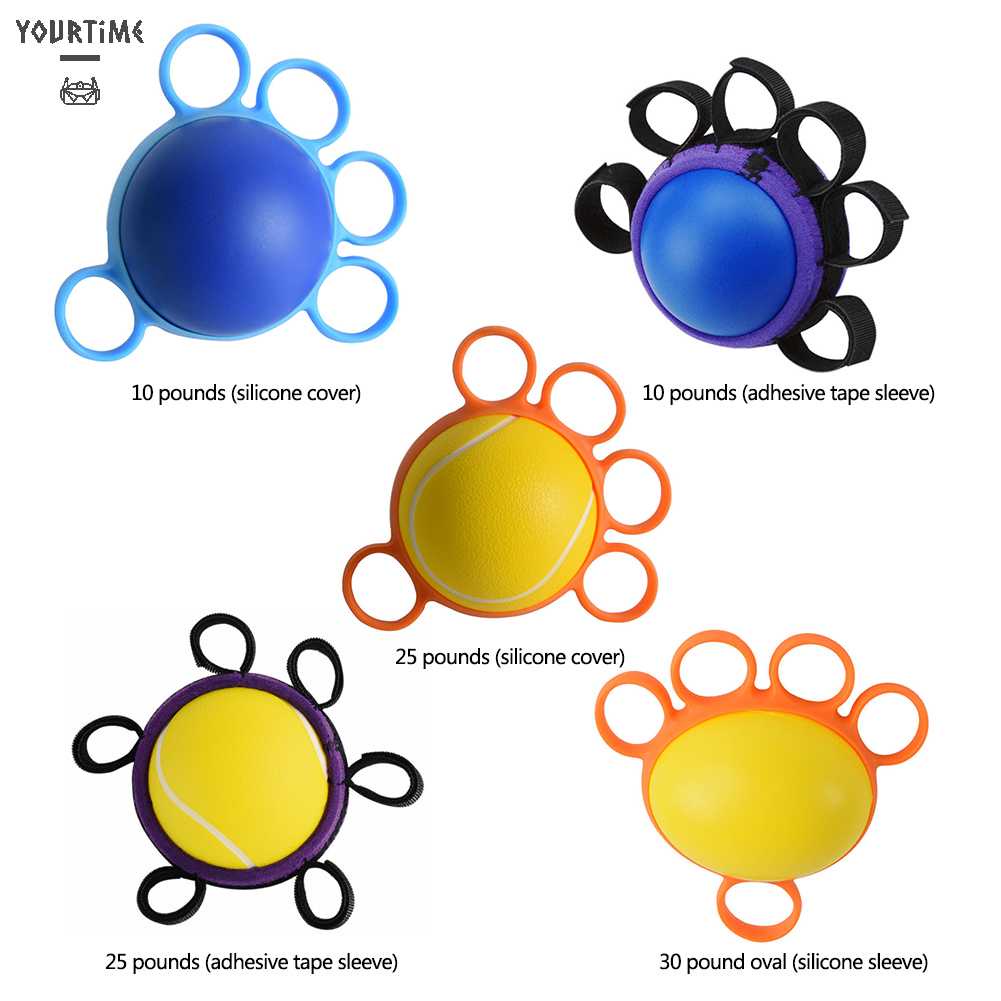 Bóng Tập Lực Nắm Ngón Tay Bằng Silicone Chuyên Dụng
