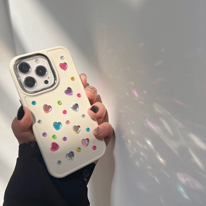 Ốp Điện Thoại Màu Trắng + Kim Loại Bảo Vệ Ống Kính Máy Ảnh Cho iPhone 14 Plus 14 13 12 11 Pro Max X XS XR XS Max 7 8 Plus