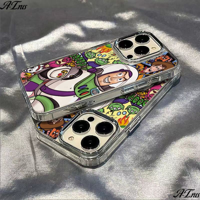 ✅Ốp Điện Thoại Dẻo Họa Tiết Hoạt Hình Buzz Lightyear Chống Sốc Cho Iphone1213In 118plus14pro max7