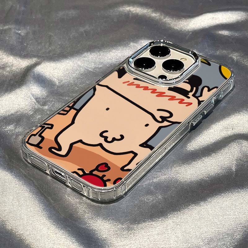 ✅Nhân Vật Shin-Chan Thiết Kế Đơn Giản Dễ Thương131114Ốp Điện Thoại Mềm Chống Sốc Pro8 Cho iPhone12 / 7 max