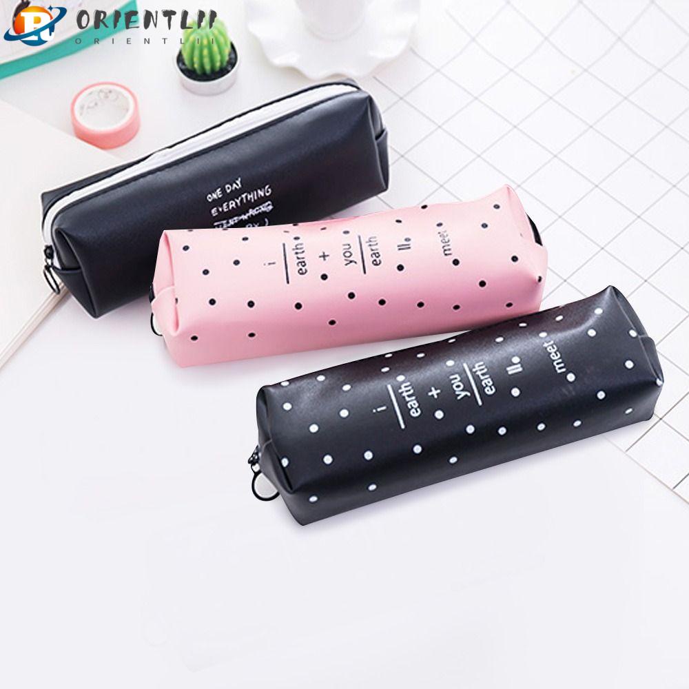 Bóp Viết In Chữ Cỡ Lớn Thiết Kế Đơn Giản Cho Học Sinh