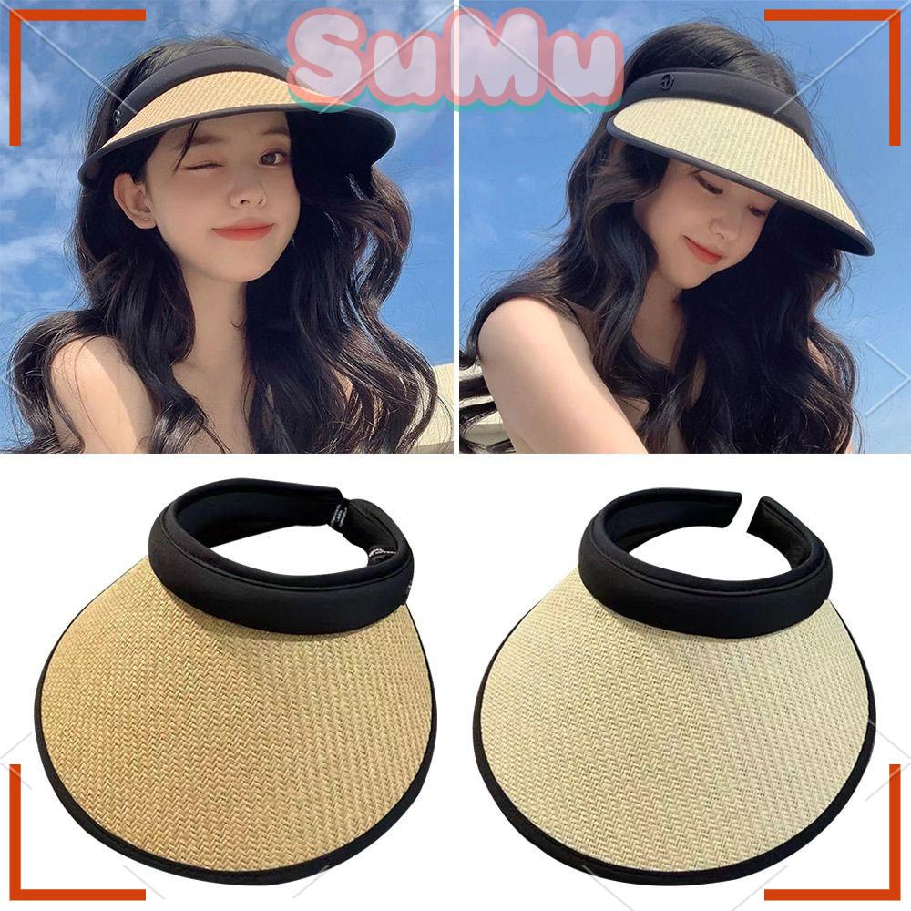 Mũ Rộng Vành Chống Tia UV Thời Trang Đi Biển Mùa Hè