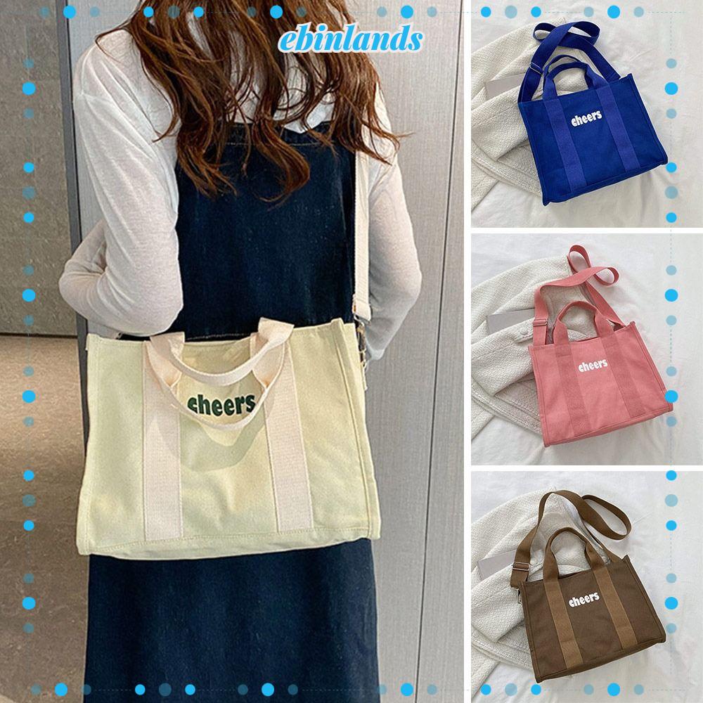 Túi Xách Canvas Cỡ Lớn Thời Trang Cho Nữ