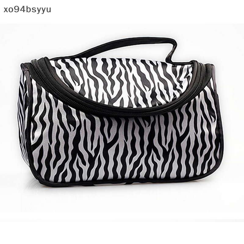 Túi Đựng Mỹ Phẩm Xo94Bsyu Họa Tiết Ngựa Vằn Tiện Dụng Khi Đi Du Lịch