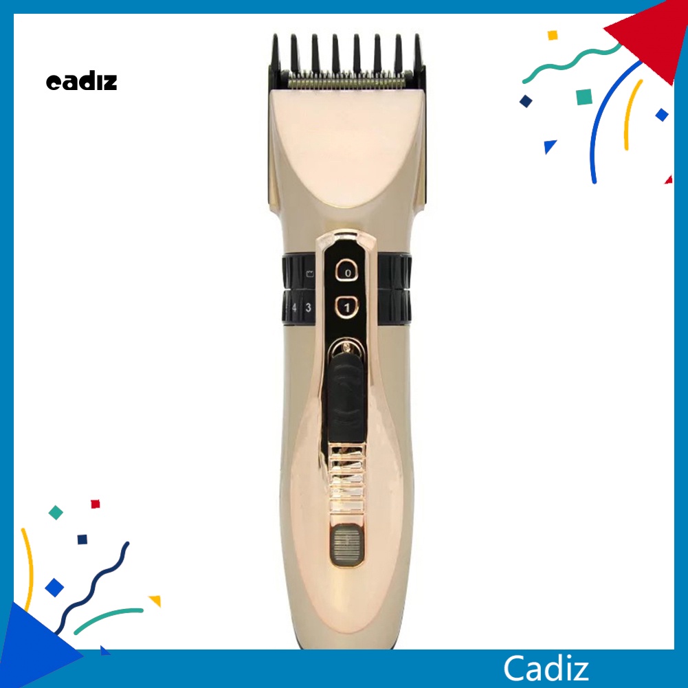 Bộ Tông Đơ Cắt Tóc Không Dây Tiếng Ồn Nhỏ Có Thể Sạc Lại Tiện Dụng