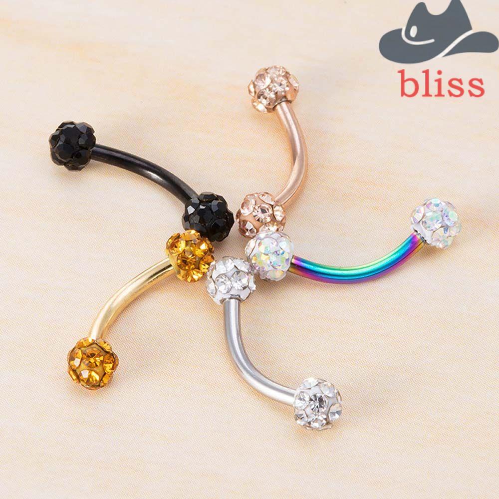 Khuyên Xỏ Lông Mày Bằng Thép Không Gỉ Cá Tính Sáng Tạo|Khuyên Mũi Tròn Cá Tính Độc Đáo