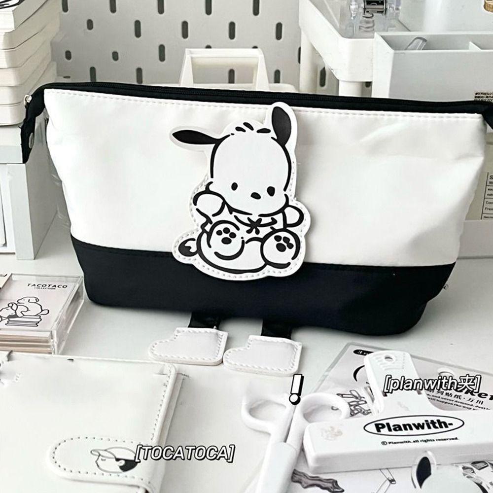 Pochacco Oxford Túi Đựng Bút Hình Chú Chó Pacha Sáng Tạo