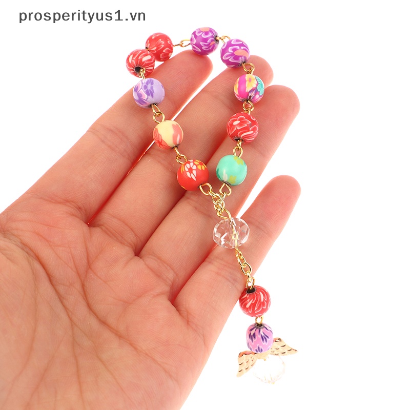 [prosperityus1] Mặt Dây Chuyền Xỏ Ngón Tay Baptist Phụ Kiện Vòng Tay Chuỗi Hạt Rosary Cho Đạo Giáo