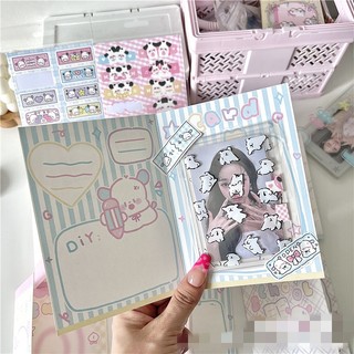 Set 10 Tấm Thẻ Ảnh In Hình Chú Cún Dễ Thương Dùng Làm Quà Tặng