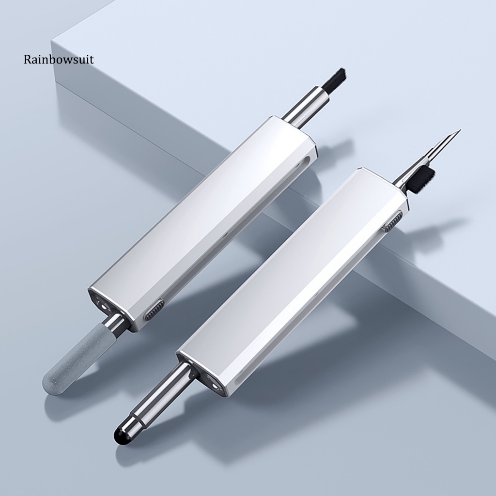 Bút Vệ Sinh Tai Nghe Bluetooth Hai Đầu Đa Năng Bằng Kim Loại Tiện Dụng