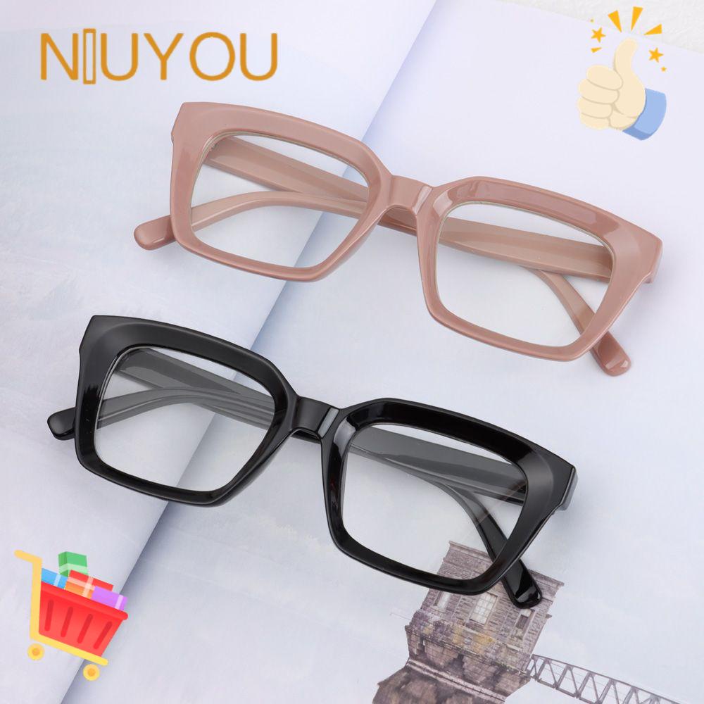 Kính Đọc Sách Gọng Vuông Lớn Độ Nét Cao Cho Nam Và Nữ