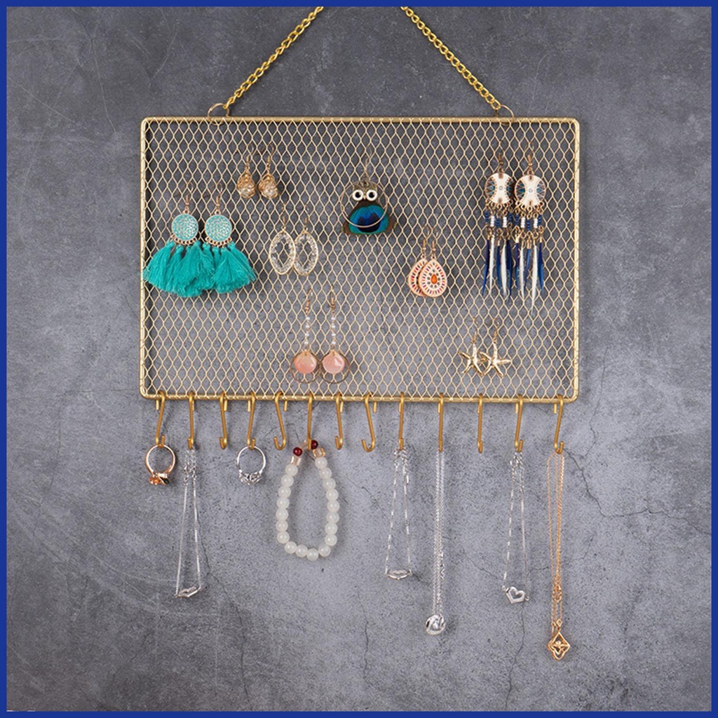 Giá Đỡ Treo Bông Tai Bằng Kim Loại Tiện Dụng