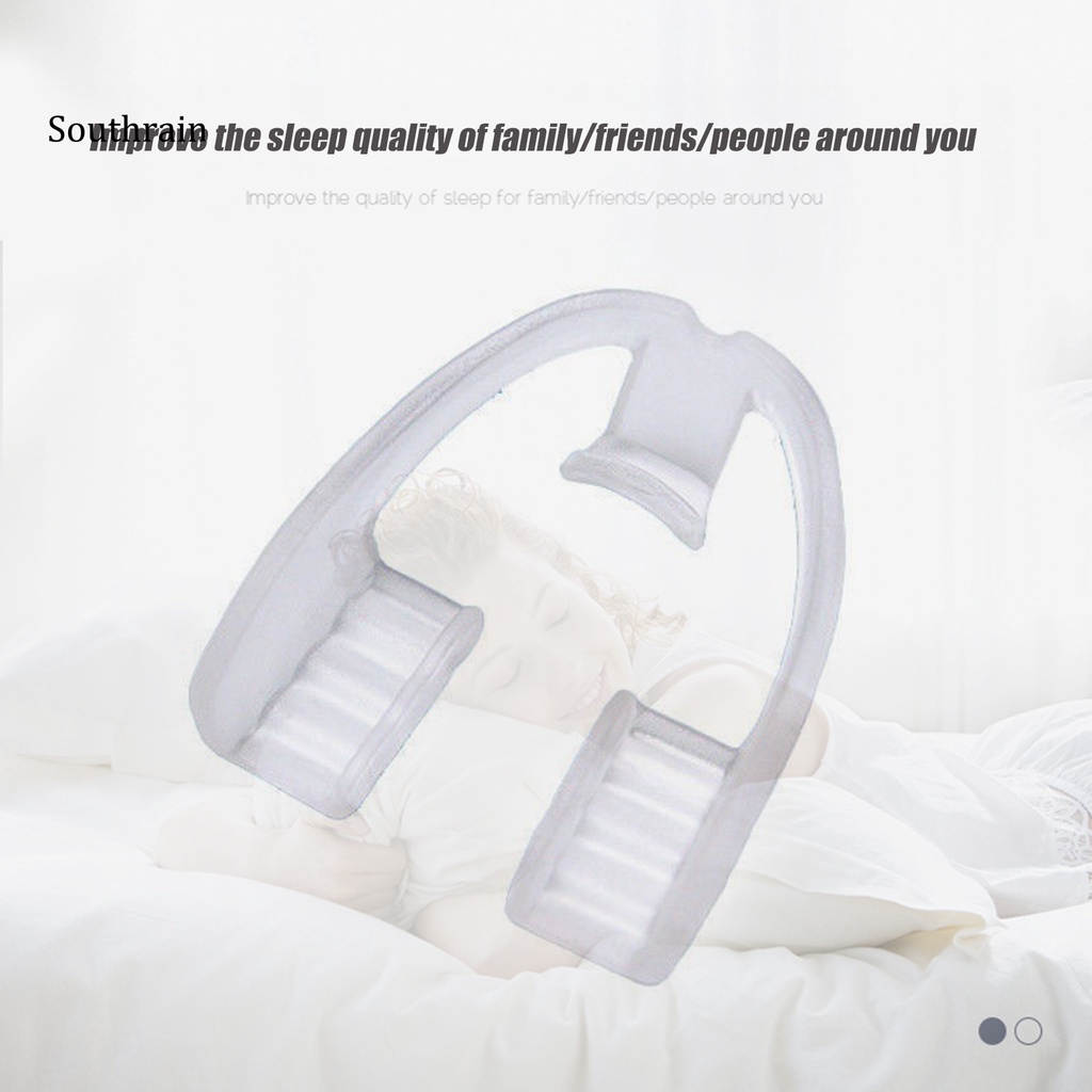 Dụng Cụ Bảo Vệ Răng Chống Ngáy Chất Liệu Mềm Co Giãn Tốt Tiện Dụng Cho Nam Và Nữ