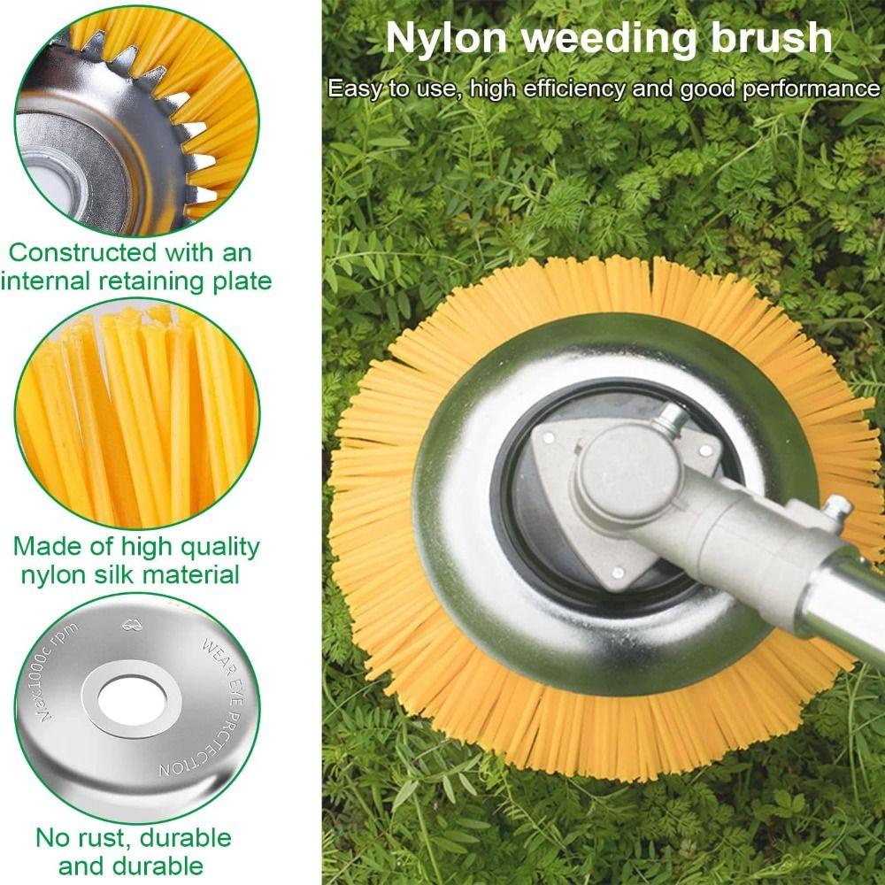 Đầu Cắt Cỏ Bền Bỉ Dành Cho Máy Cắt Cỏ|Đầu Bàn Chải Cỏ Chuyên Dụng Tiện Lợi