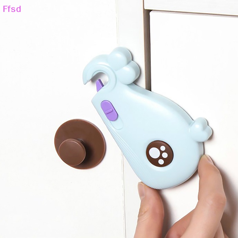 {Ffsd} Khóa Cửa Tủ / Ngăn Kéo Bảo Vệ An Toàn Cho Bé * Bán Chạy