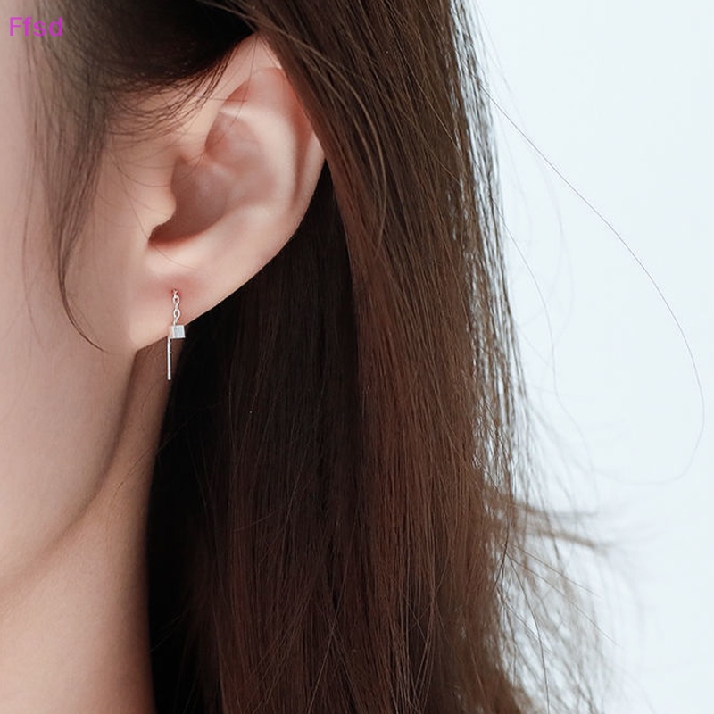 1 Đôi Bông Tai Dáng Dài Hình Giọt Nước Thời Trang Cho Nữ